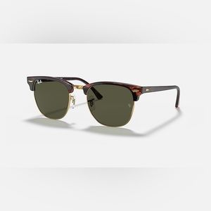 Ray-Ban Clubmaster Classic Tortoise On Gold